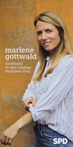 Für den Landtag: Marlene Gottwald